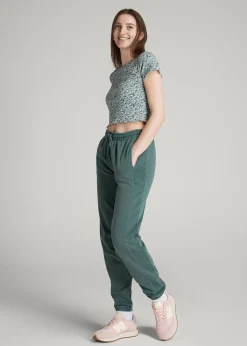 Cropped Waffle Tee for Tall Women