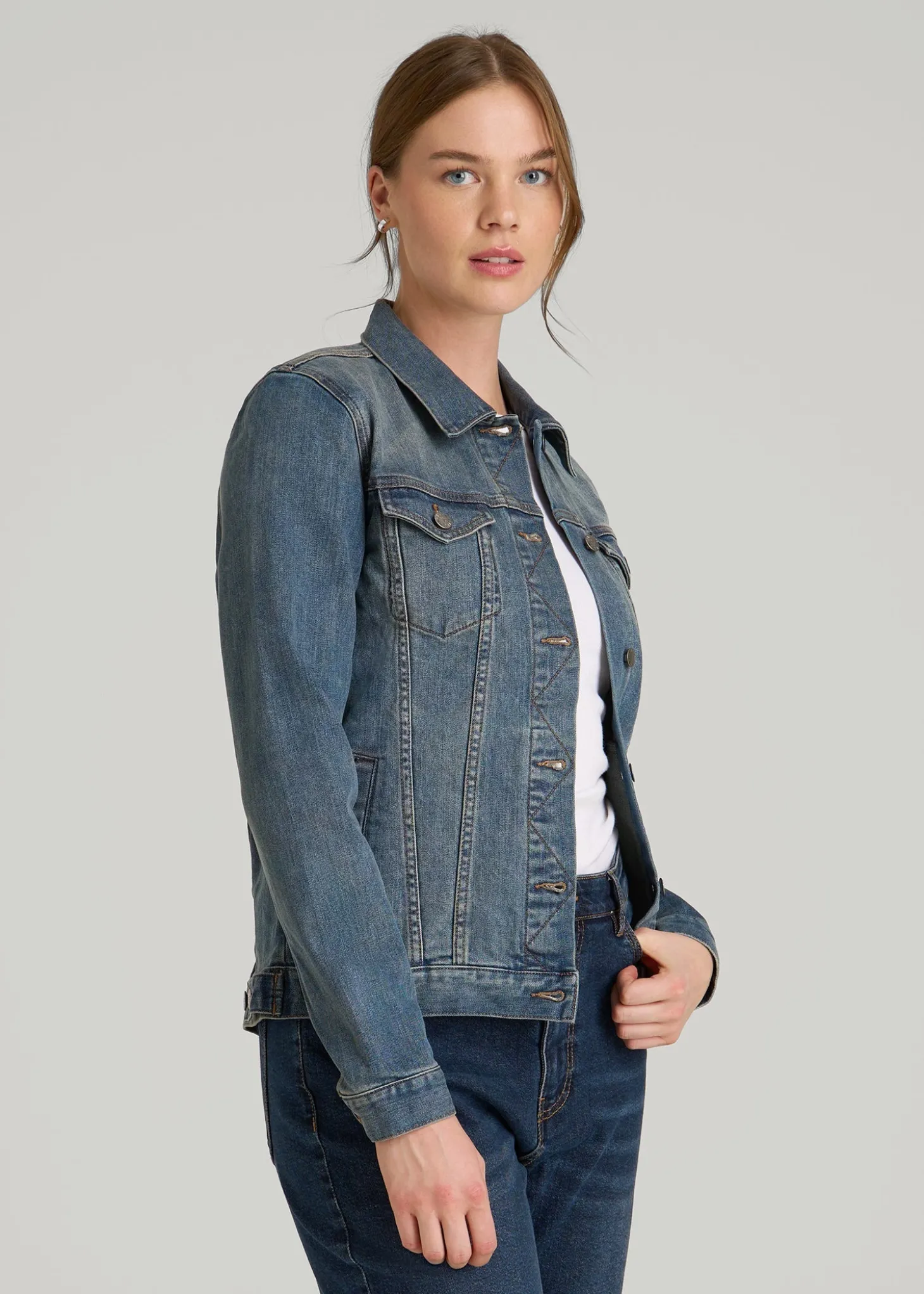 Denim Jacket for Tall Women
