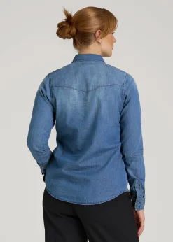 Denim Shirt for Tall Women