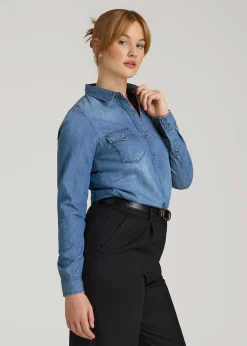 Denim Shirt for Tall Women