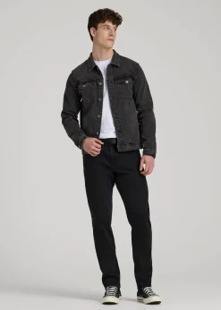 Denim Trucker Jacket for Tall Men