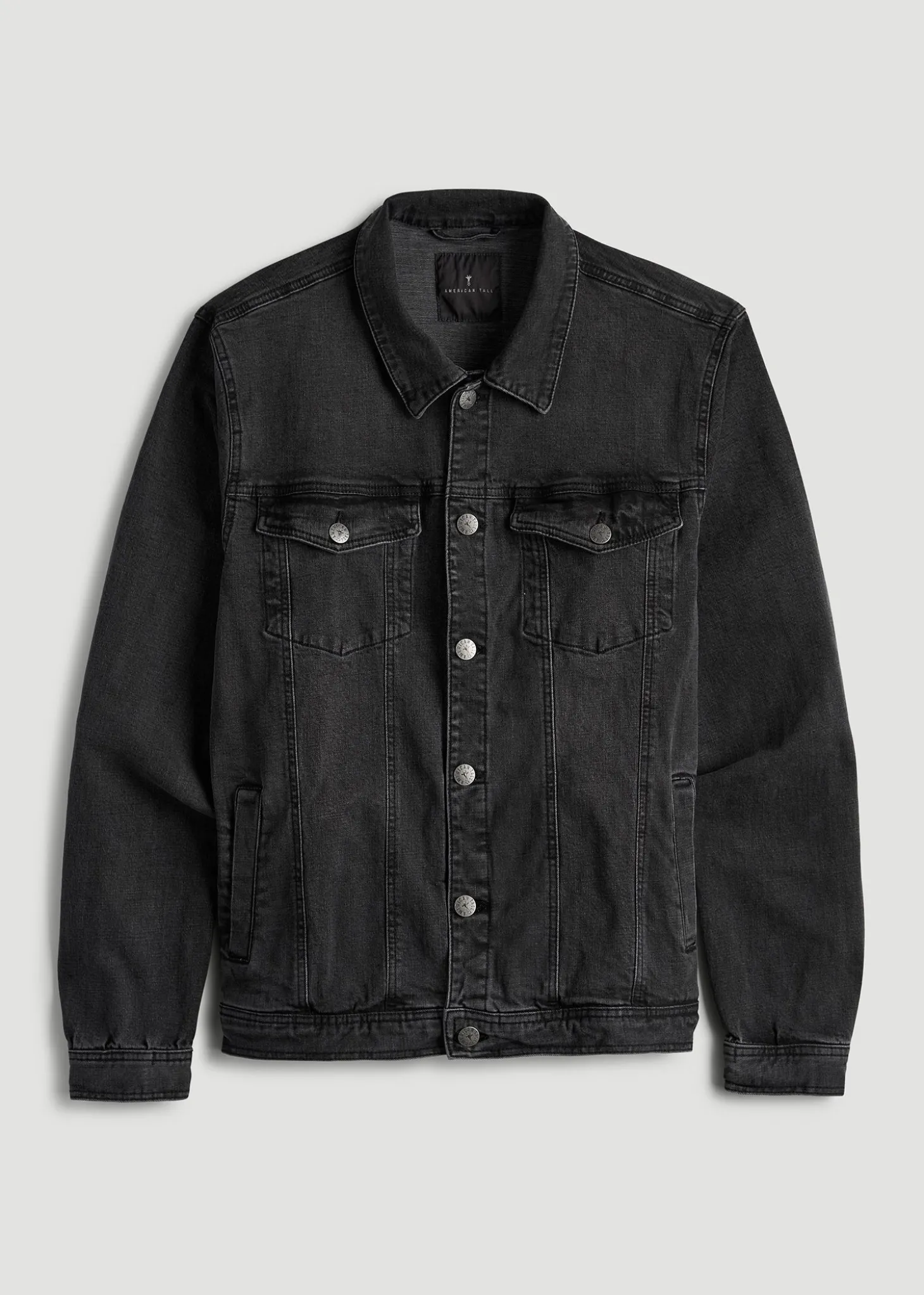 Denim Trucker Jacket for Tall Men