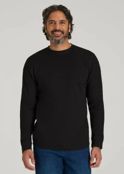 Double Honeycomb Thermal Crewneck for Tall Men