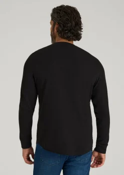 Double Honeycomb Thermal Crewneck for Tall Men