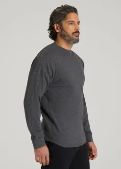 Double Honeycomb Thermal Crewneck for Tall Men
