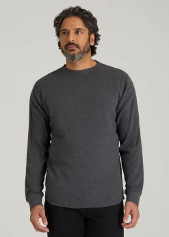 Double Honeycomb Thermal Crewneck for Tall Men
