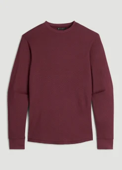 Double Honeycomb Thermal Crewneck for Tall Men