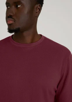 Double Honeycomb Thermal Crewneck for Tall Men