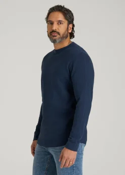 Double Honeycomb Thermal Crewneck for Tall Men