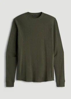 Double Honeycomb Thermal Crewneck for Tall Men