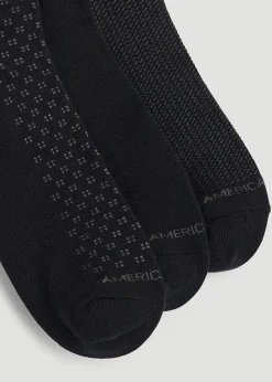 Dress Socks Size 14 to 17 (3-Pack) for Tall Men