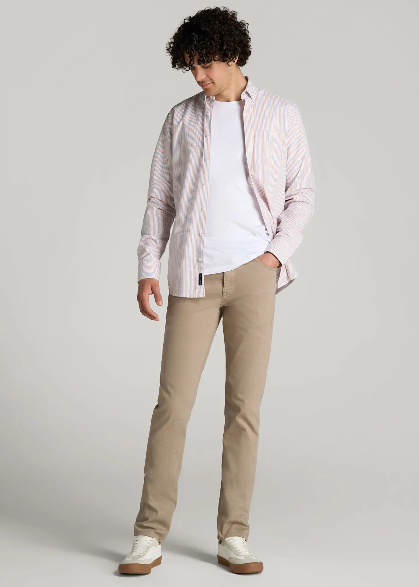 Dylan Slim Fit Colored Jeans for Tall Men