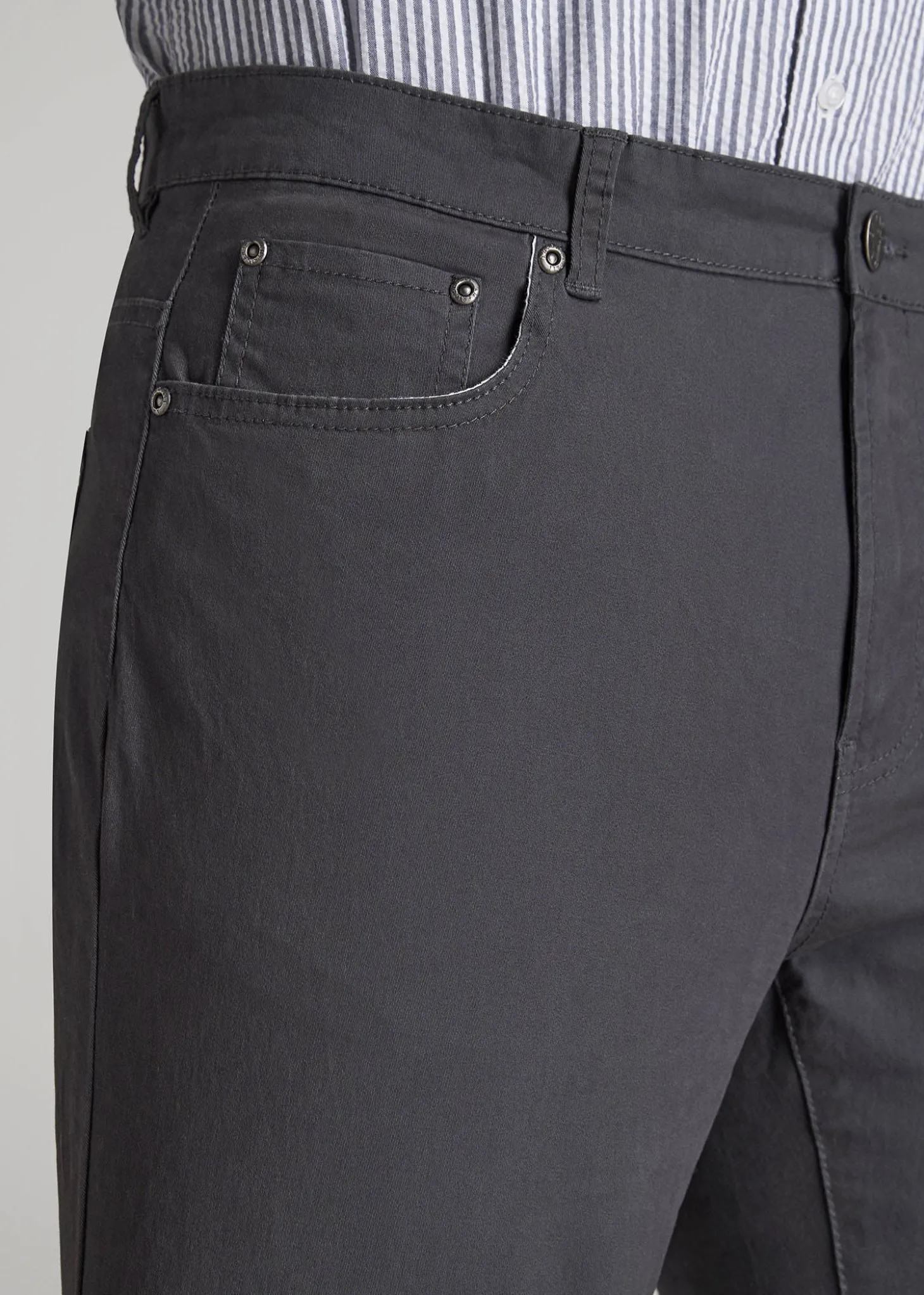 Dylan Slim Fit Five-Pocket Pants For Tall Men