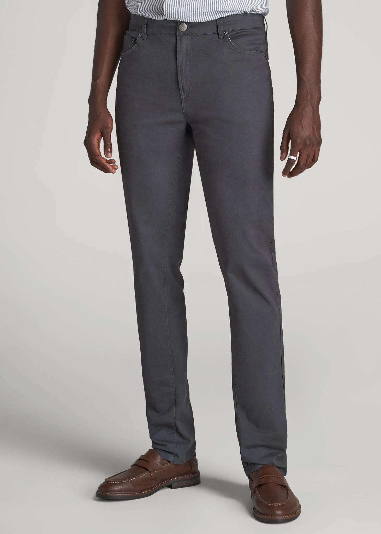 Dylan Slim Fit Five-Pocket Pants For Tall Men