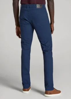 Dylan Slim Fit Five-Pocket Pants For Tall Men