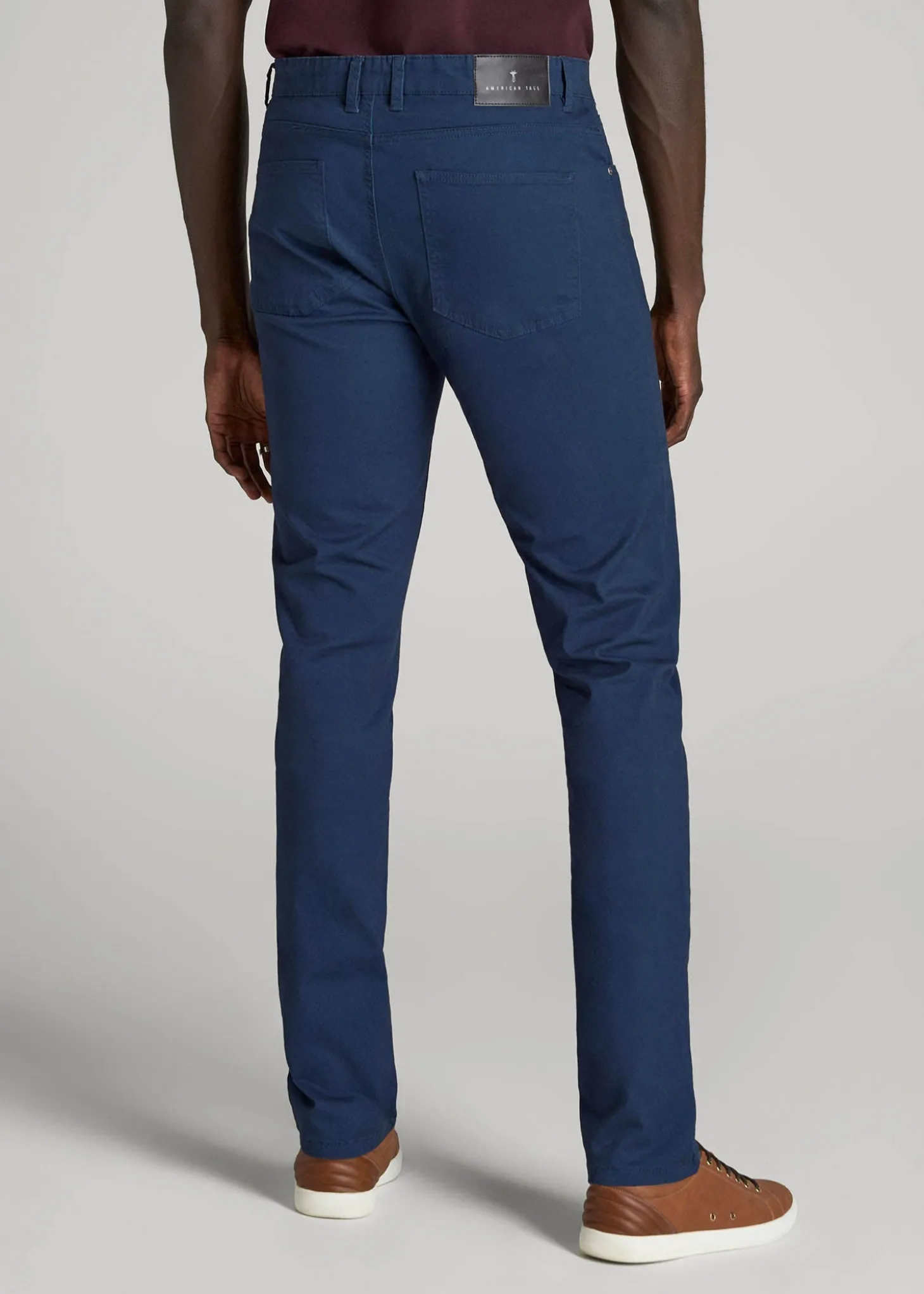 Dylan Slim Fit Five-Pocket Pants For Tall Men