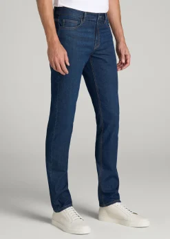 Dylan Slim Fit Fleeced Jeans for Tall Men