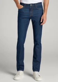 Dylan Slim Fit Fleeced Jeans for Tall Men