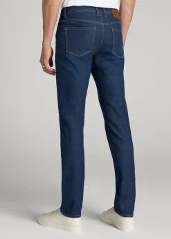 Dylan Slim Fit Fleeced Jeans for Tall Men