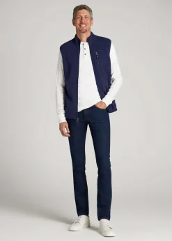 Dylan Slim Fit Fleeced Jeans for Tall Men