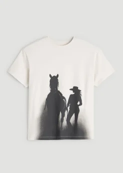 Equestrian Graphic Tee for Tall Women
