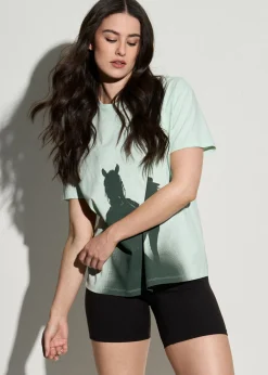 Equestrian Graphic Tee for Tall Women
