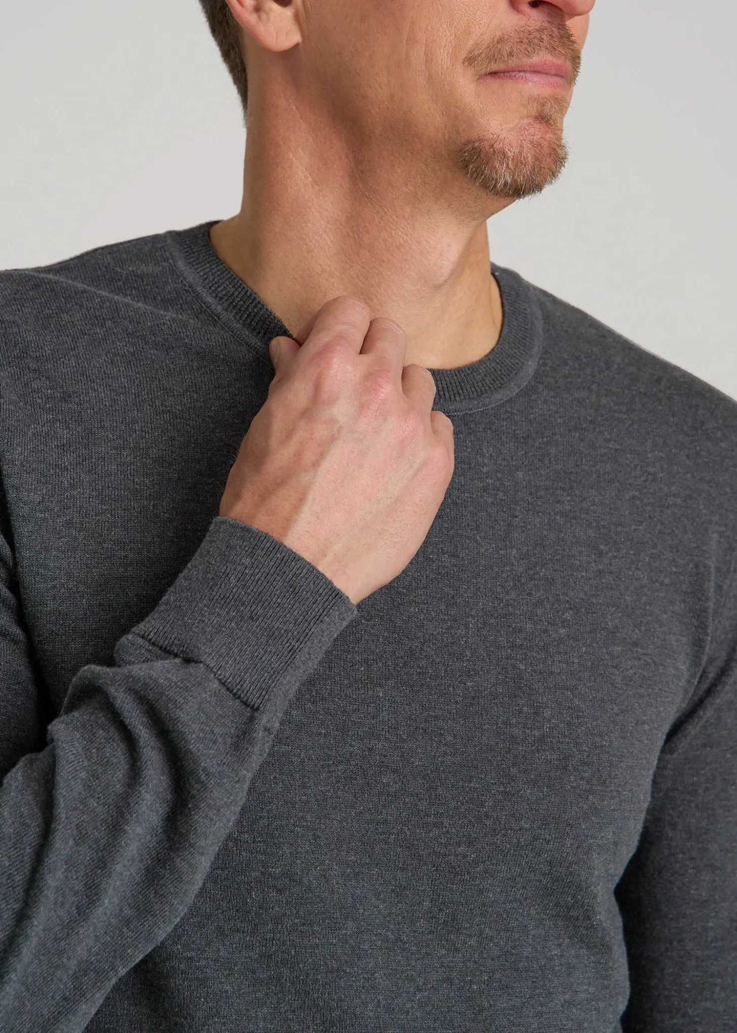 Everyday Crewneck Sweater for Tall Men