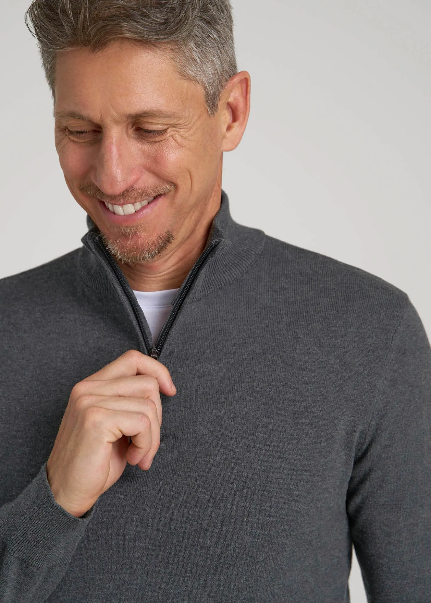Everyday Quarter-Zip Sweater for Tall Men