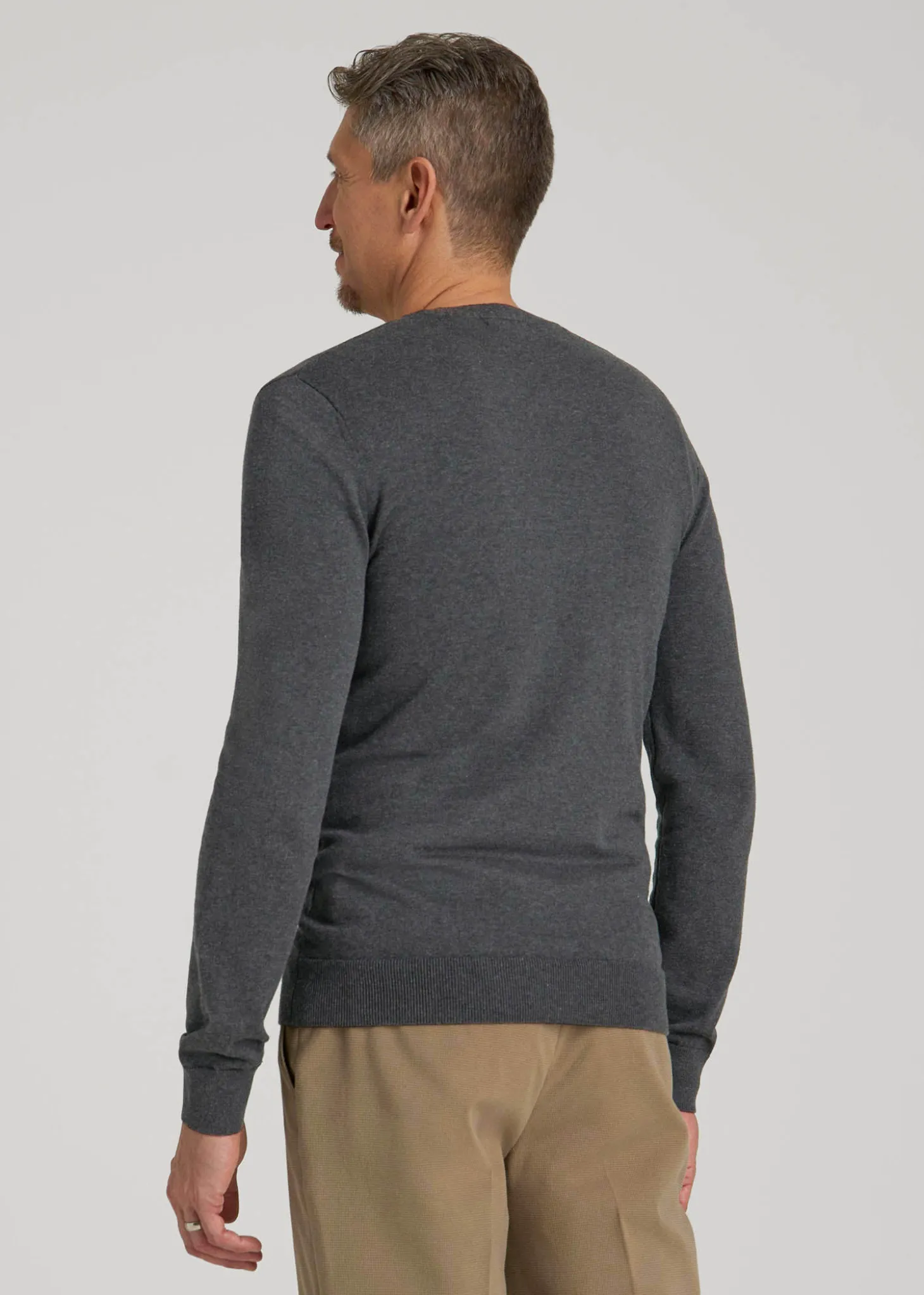 Everyday V-Neck Sweater for Tall Men