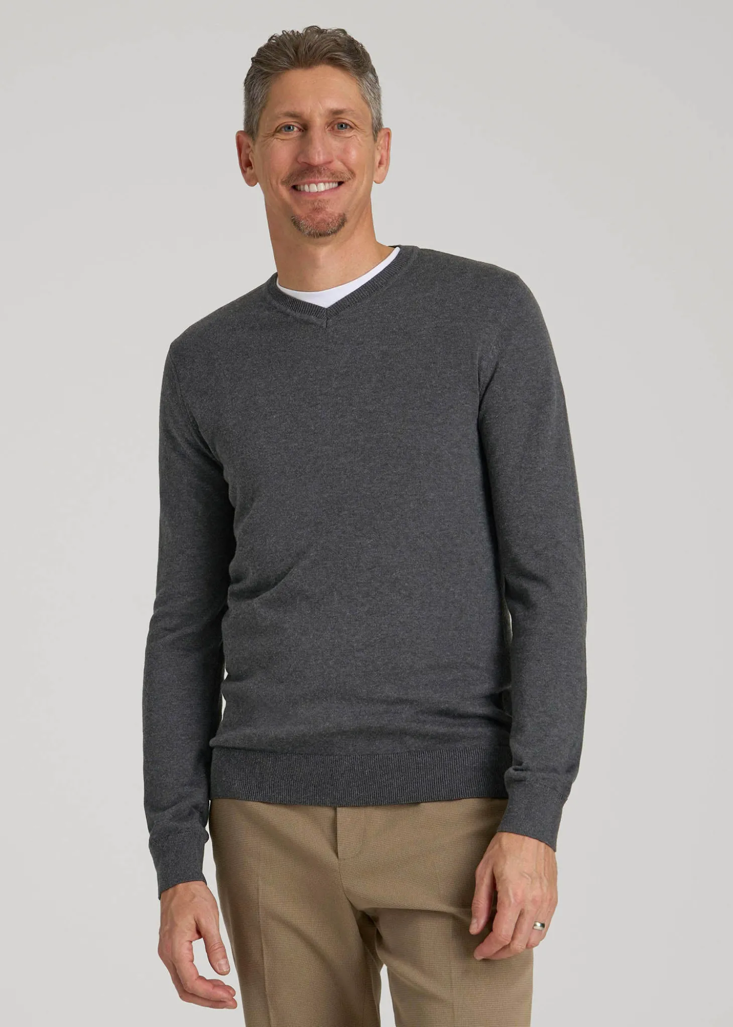 Everyday V-Neck Sweater for Tall Men