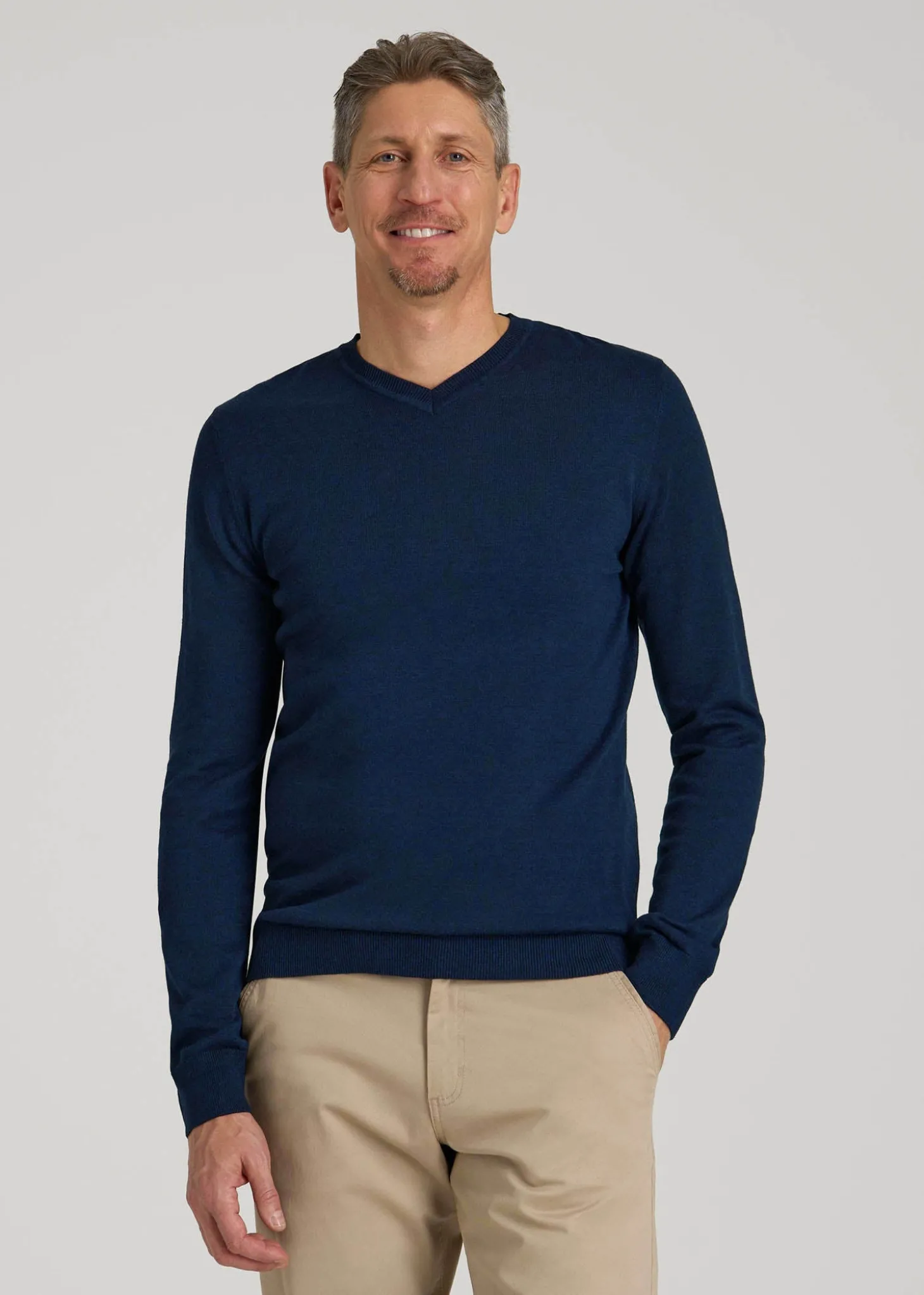 Everyday V-Neck Sweater for Tall Men