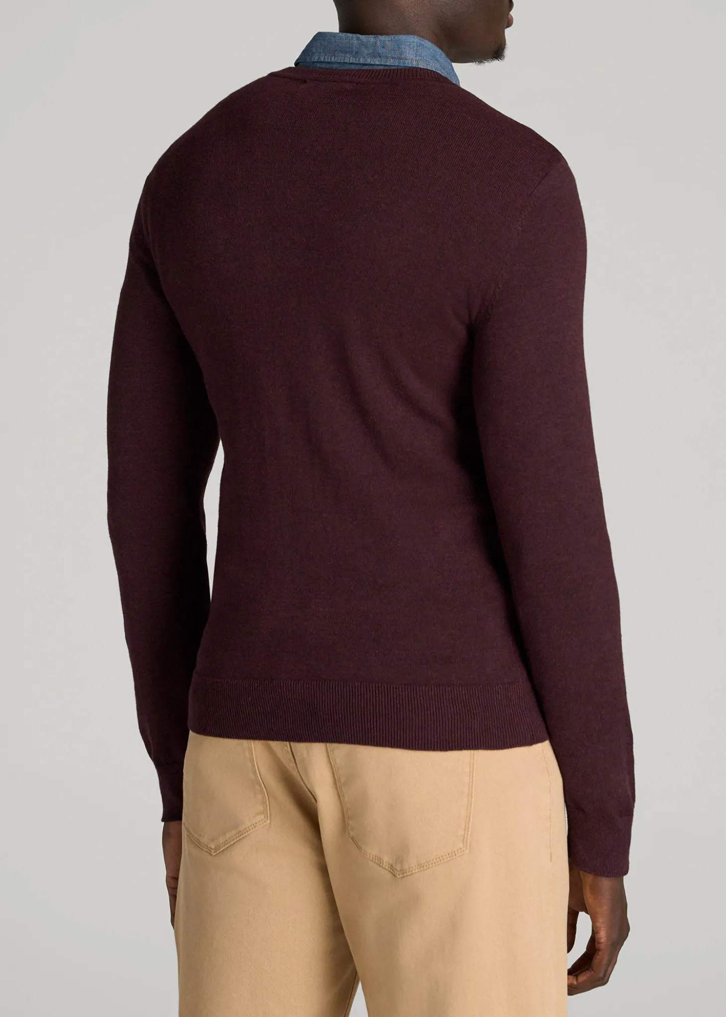 Everyday V-Neck Sweater for Tall Men