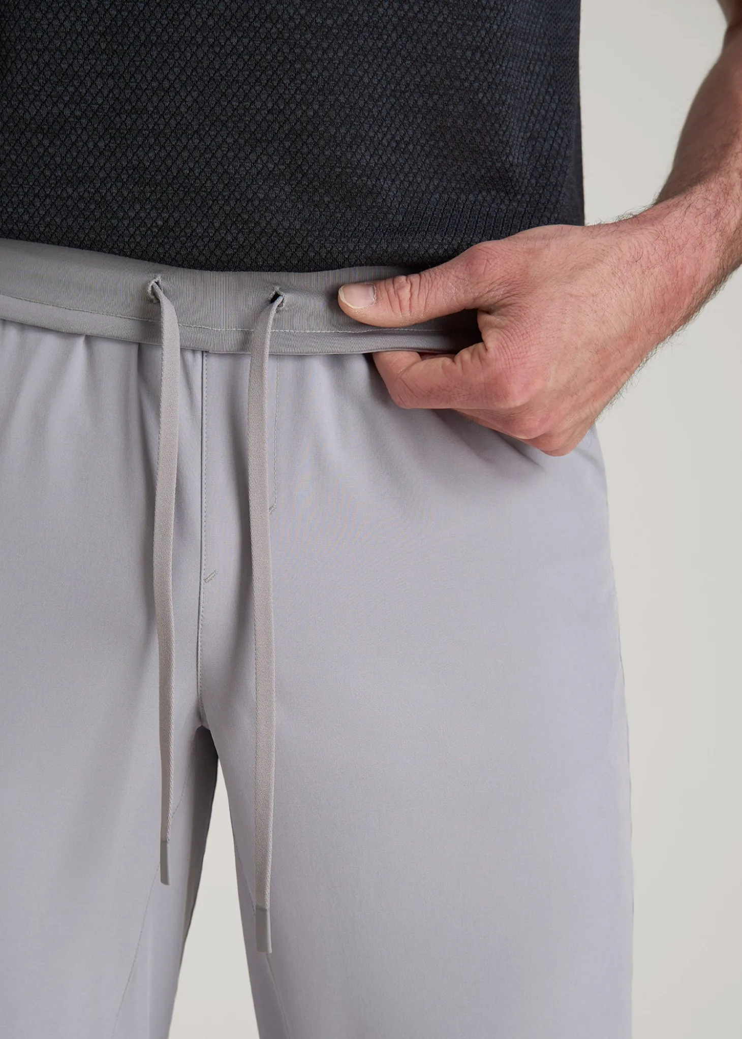 Featherweight Perforated Training Joggers for Tall Men
