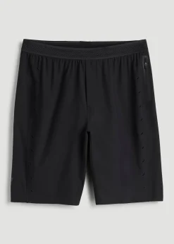 Featherweight Perforated Training Shorts for Tall Men