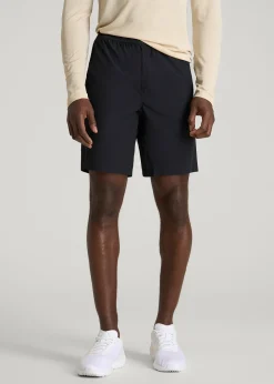 Featherweight Perforated Training Shorts for Tall Men