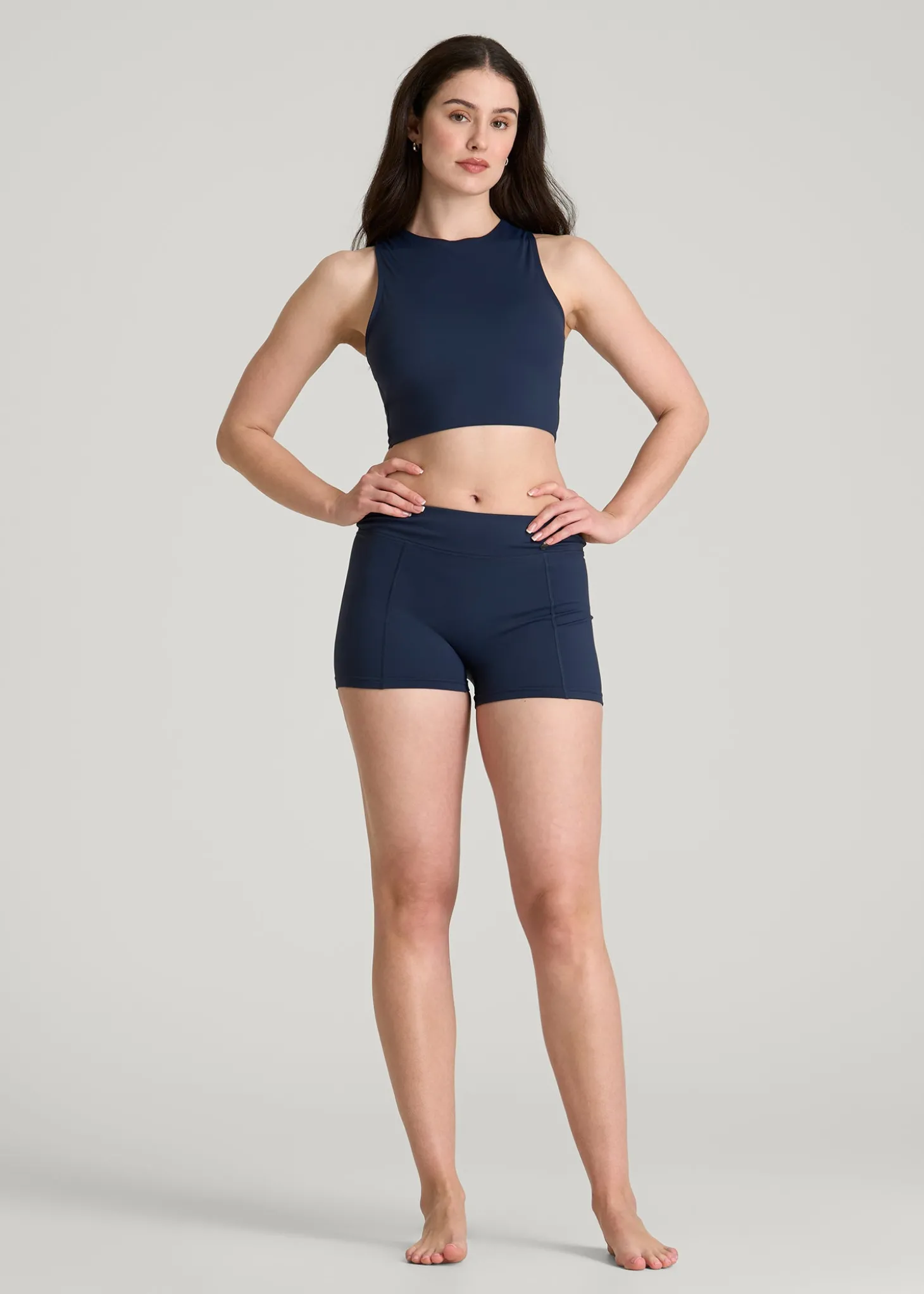 Fitted Hybrid Shorts for Tall Women