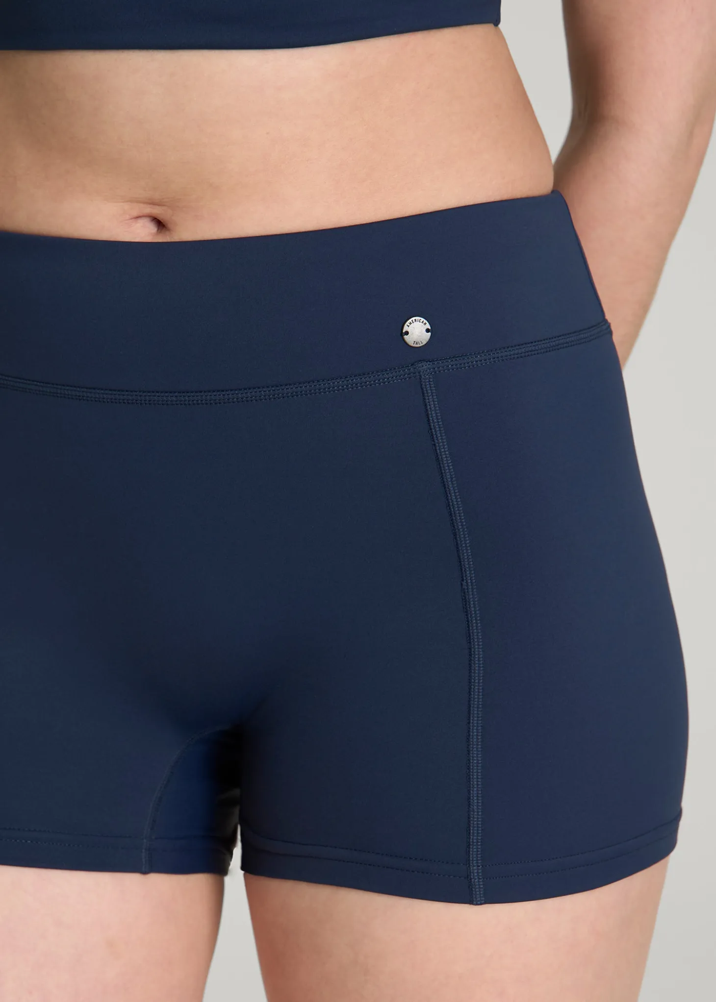 Fitted Hybrid Shorts for Tall Women