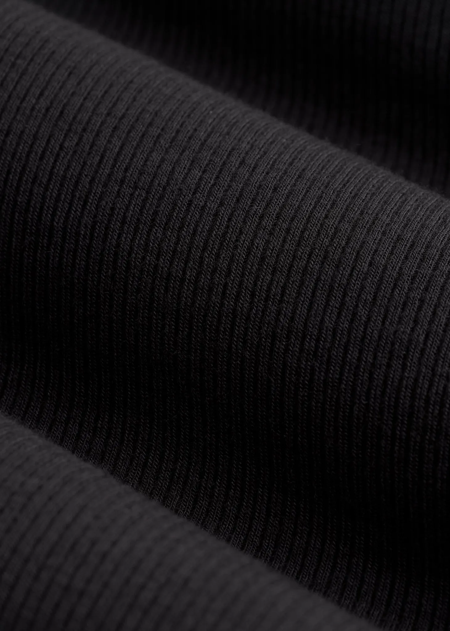 Fitted Long Sleeve Ribbed Turtleneck Tee for Tall Women
