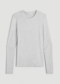 FITTED Ribbed Long Sleeve Tee for Tall Women