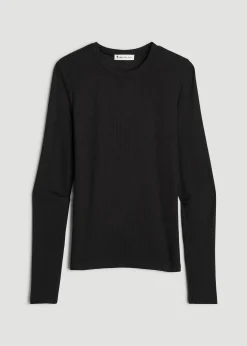 FITTED Ribbed Long Sleeve Tee for Tall Women