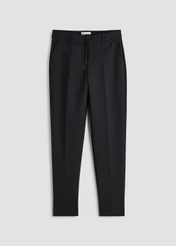 Flat Front Tapered Dress Pants for Tall Women