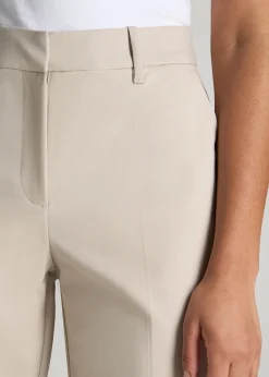 Flat Front Tapered Dress Pants for Tall Women