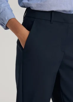 Flat Front Tapered Dress Pants for Tall Women
