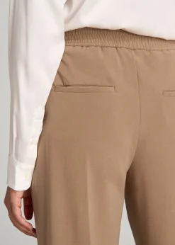 Flat Front Wide Leg Dress Pants for Tall Women
