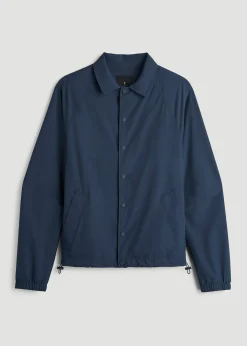 Flex Nylon Collared Jacket for Tall Men