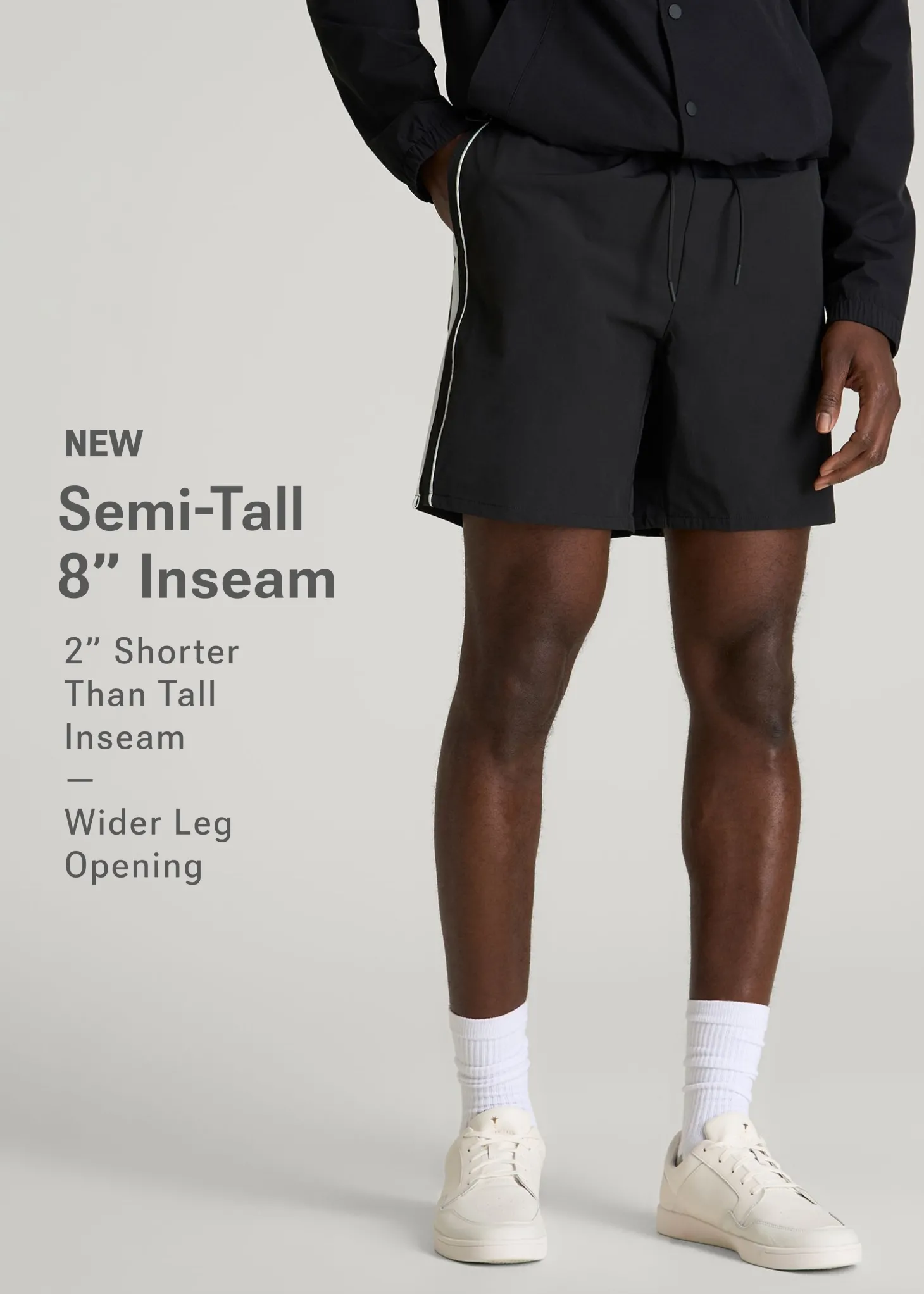 Flex Nylon Short for Tall Men