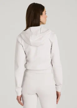 Flex Ponte Cropped Hoodie for Tall Women