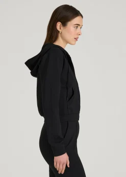 Flex Ponte Cropped Hoodie for Tall Women