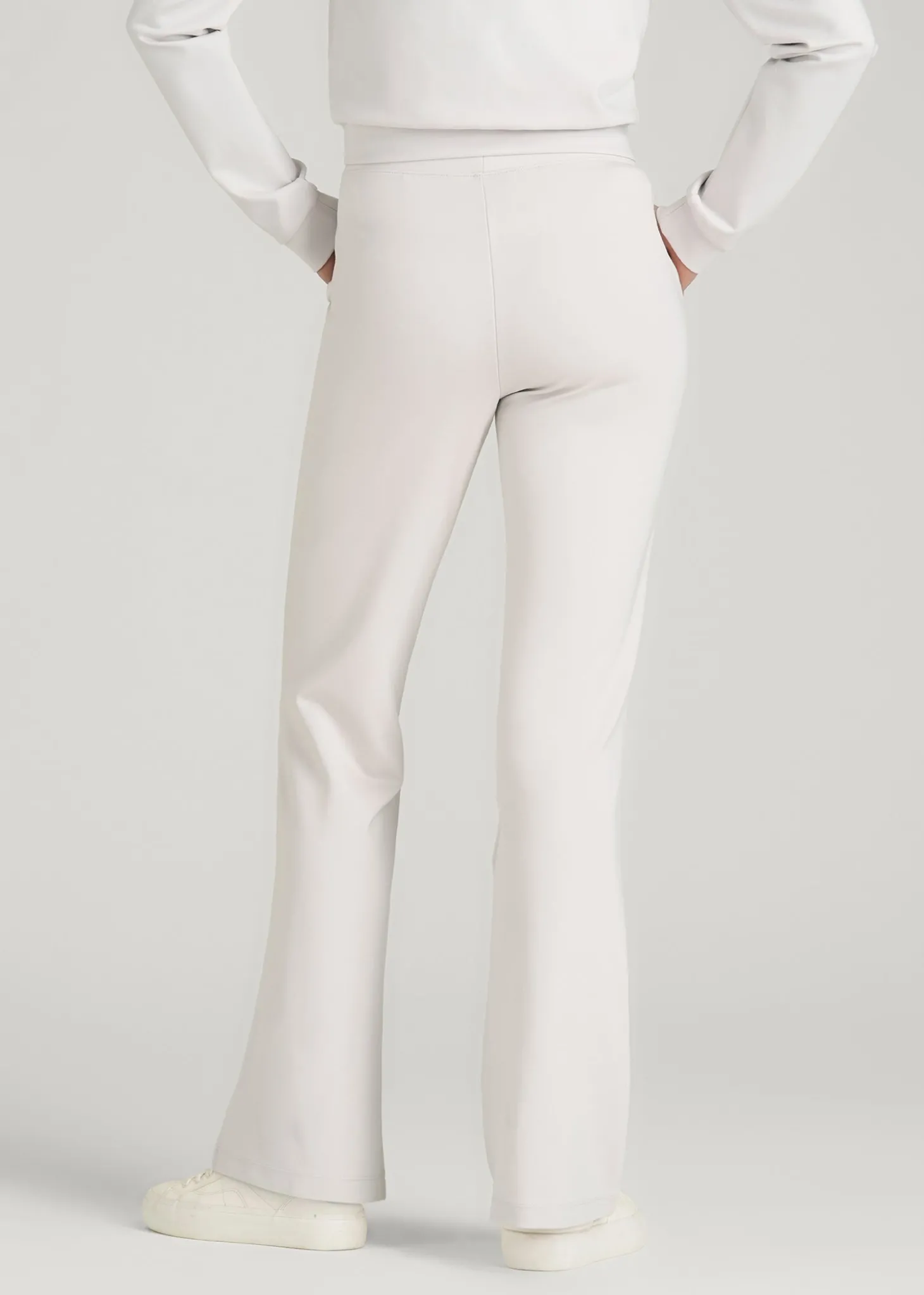 Flex Ponte Flare Pants with Drawcord for Tall Women