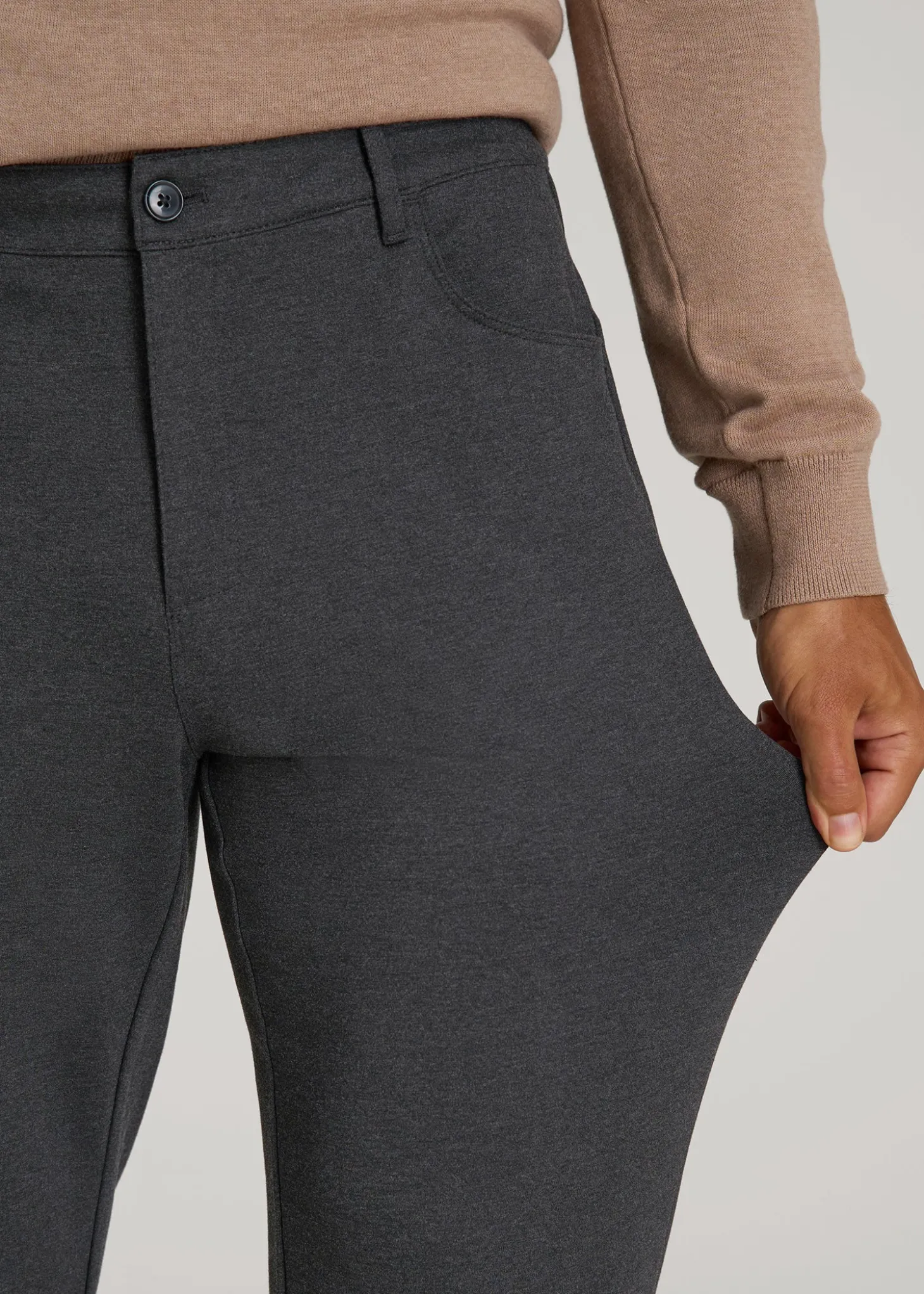 Flex Ponte Pants for Tall Men